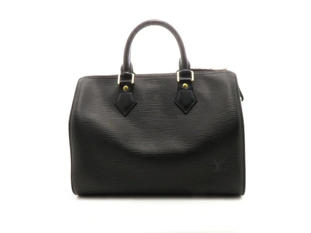 LOUIS VUITTON Speedy Epi Noir Black